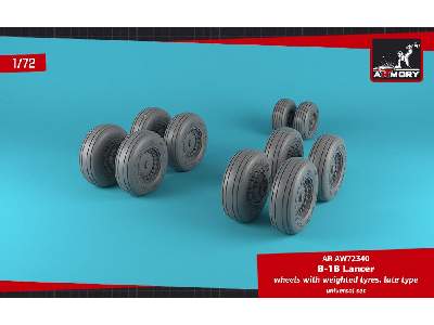 B-1b Lancer Wheels W/ Weighted Tires, Late - zdjęcie 2