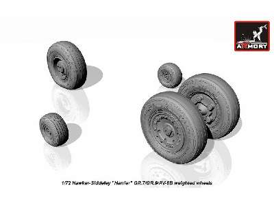 Hawker-siddeley Harrier Gr.7/Gr.9/Av-8b Weighted Wheels - zdjęcie 3