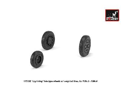 Ee Lightning-ii Wheels W/ Weighted Tires, Late - zdjęcie 2