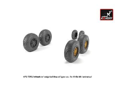 Bac Tsr.2 Wheels W/ Weighted Tires, Type A - zdjęcie 2