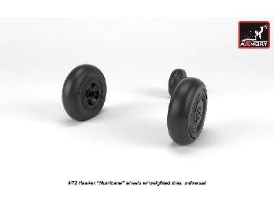 Hawker Hurricane Wheels W/ Weighted Tires - zdjęcie 4