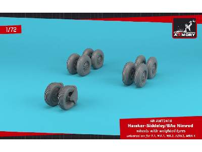 Bae Nimrod Wheels W/ Weighted Tires - zdjęcie 3