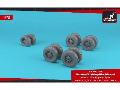 Bae Nimrod Wheels W/ Weighted Tires - zdjęcie 4