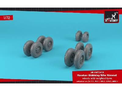 Bae Nimrod Wheels W/ Weighted Tires - zdjęcie 5