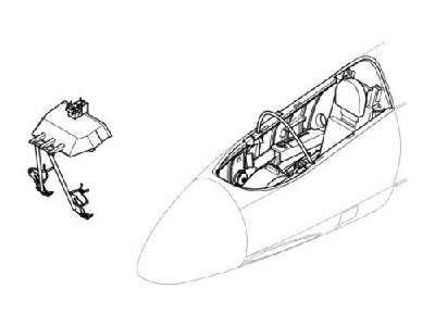 He 162A-2 Salamander interior set - zdjęcie 1