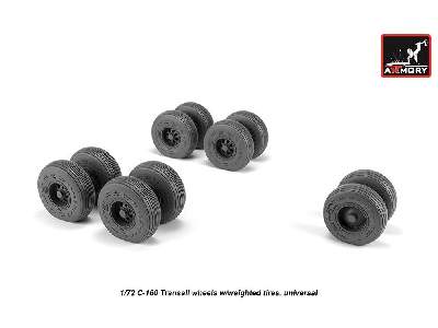 C-160 Transall Wheels W/Weighted Tires - zdjęcie 1