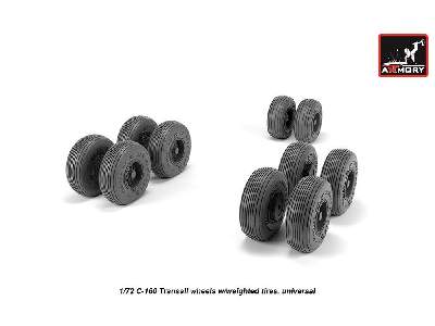 C-160 Transall Wheels W/Weighted Tires - zdjęcie 2
