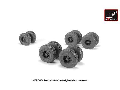 C-160 Transall Wheels W/Weighted Tires - zdjęcie 3