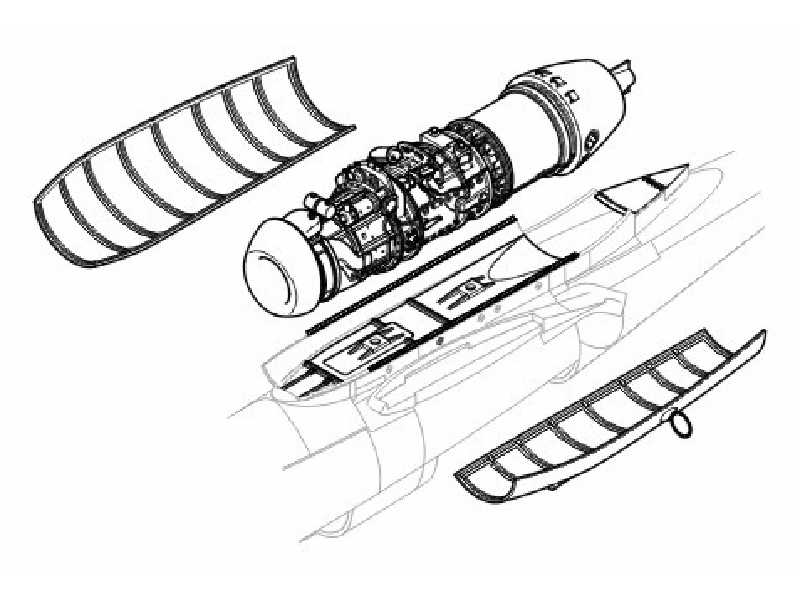 He 162A Salamander engine set - zdjęcie 1 He 162A Salamander engine set - zdjęcie 1
