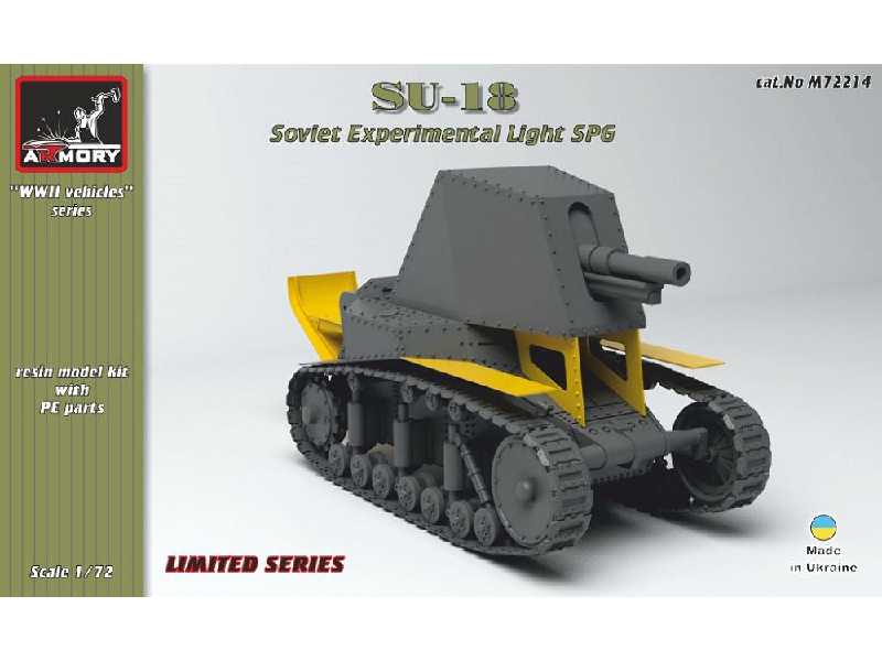 Su-18 Soviet Pre-wwii Experimental Light Spg - zdjęcie 1 Su-18 Soviet Pre-wwii Experimental Light Spg - zdjęcie 1