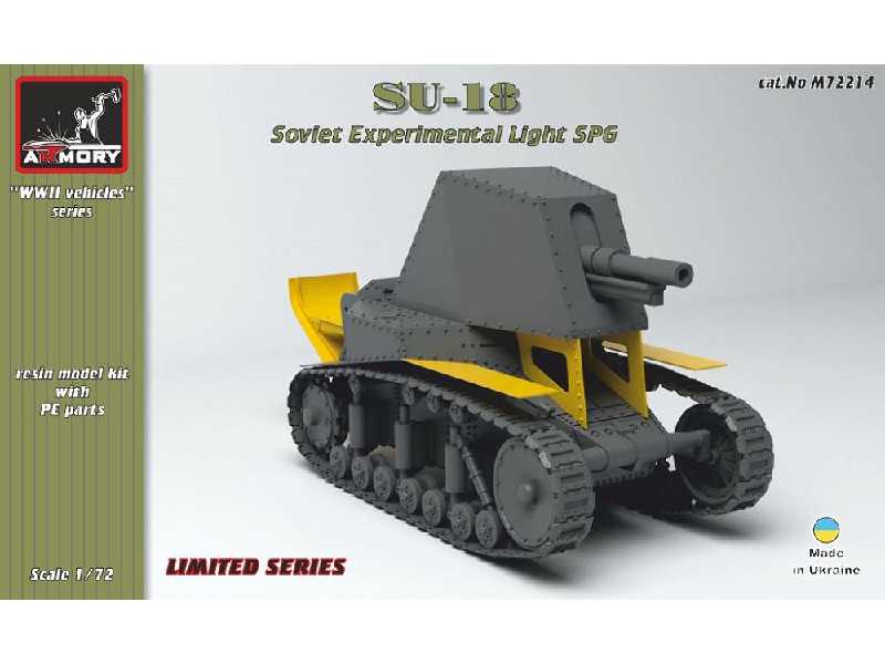 Su-18 Soviet Pre-wwii Experimental Light Spg - zdjęcie 1