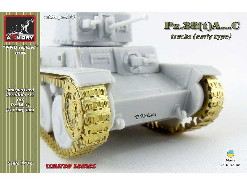Pz.38(T) Ausf.A…c - Tracks Early - zdjęcie 1 Pz.38(T) Ausf.A…c - Tracks Early - zdjęcie 1