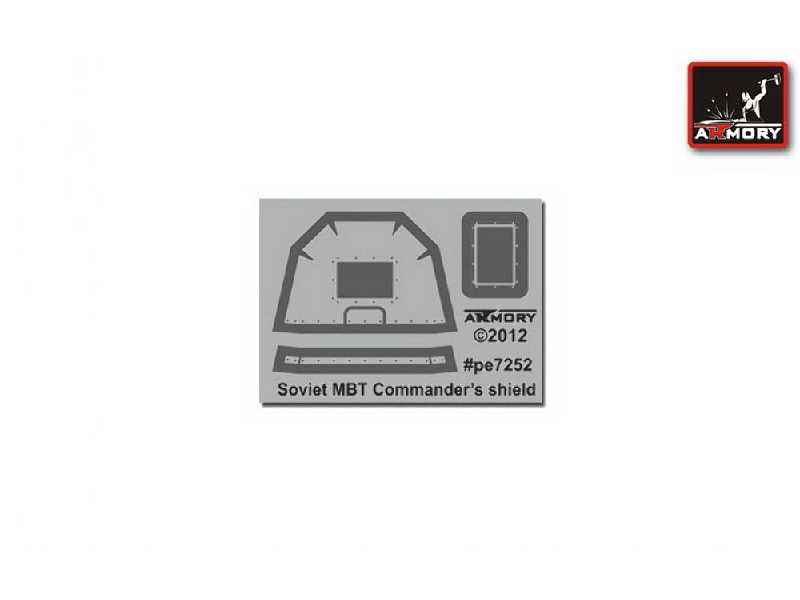 Soviet Mbt Commander's Shield - zdjęcie 1 Soviet Mbt Commander's Shield - zdjęcie 1