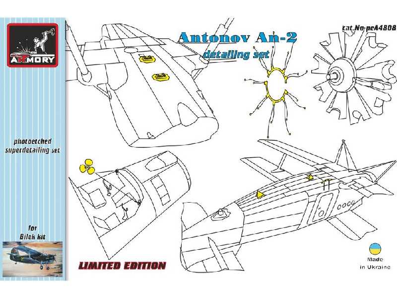 Antonov An-2 Detailing Set - zdjęcie 1 Antonov An-2 Detailing Set - zdjęcie 1