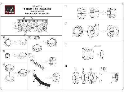 Tupolev Tu-22m2/M3 Exhaust Nozzles - zdjęcie 2