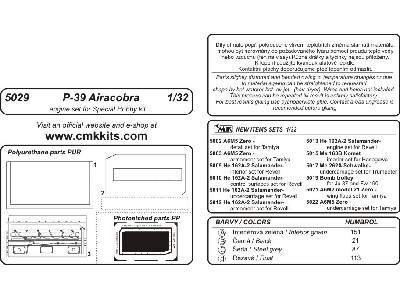 P-39D Airacobra - Engine set for Special Hobby - zdjęcie 2
