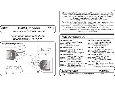 P-39D Airacobra - Undercarriage set for Special Hobby - zdjęcie 2