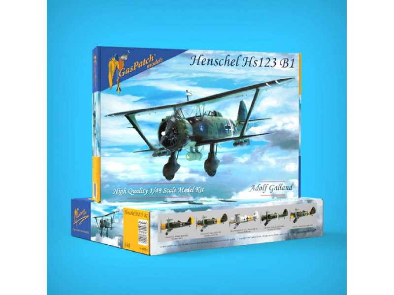 Henschel Hs123b1 - zdjęcie 1 Henschel Hs123b1 - zdjęcie 1