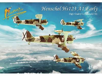 Henschel Hs123 A1 Spanish Civil War Early Legion Condor - zdjęcie 3