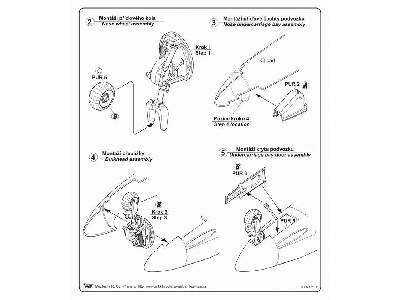 He 162A nose undercarr.&wheels (Revell) - zdjęcie 3