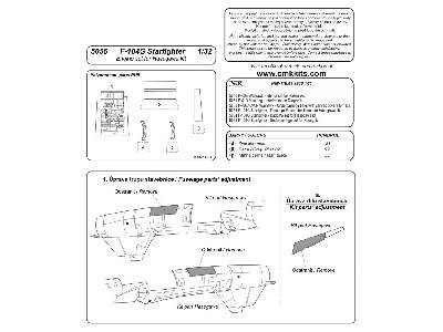 F-104G Starfighter - Engine set for Hasegawa - zdjęcie 2