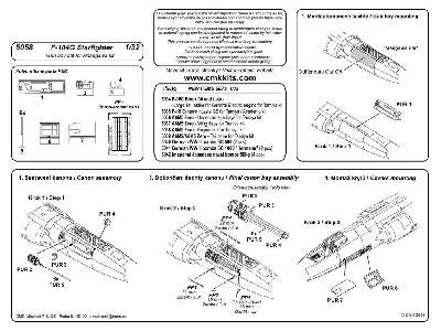 F-104 Starfighter  Gun bay for Hasegawa - zdjęcie 2