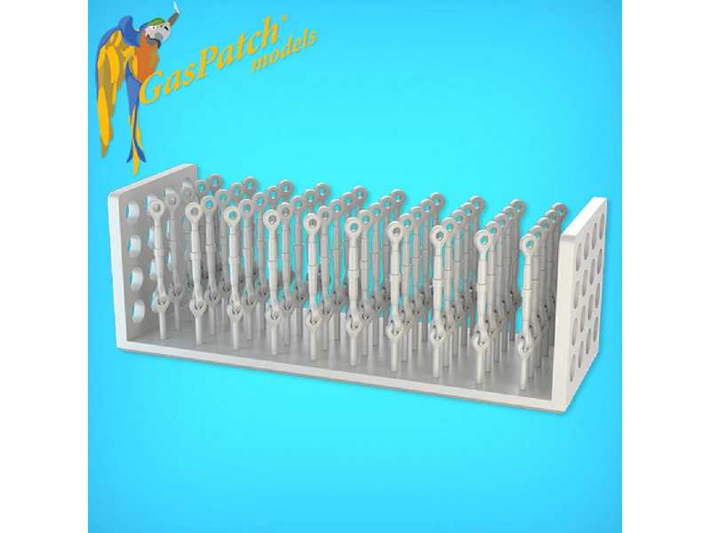 Turnbuckles Type A 50pcs - zdjęcie 1 Turnbuckles Type A 50pcs - zdjęcie 1