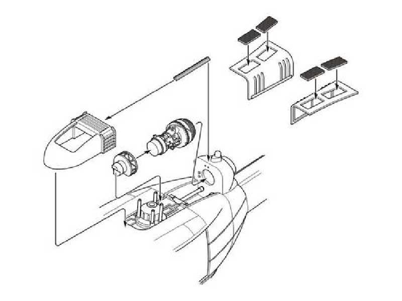 UH-1D Engine Set for Dragon kit - zdjęcie 1