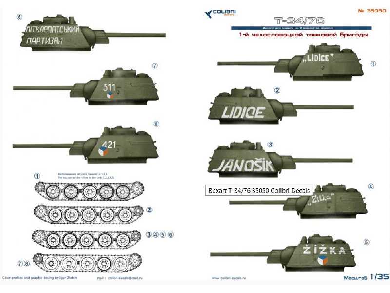 &#1058;-34/76 (1st Czechoslovak Panzer Corps) - zdjęcie 1