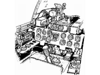 A6M5c Zero interior set - zdjęcie 1