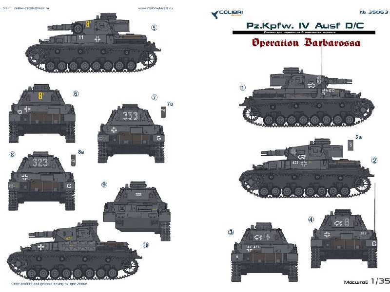 Pz.Kpfw. Iv Ausf.D/C - Operation Barbarossa - zdjęcie 1 Pz.Kpfw. Iv Ausf.D/C - Operation Barbarossa - zdjęcie 1