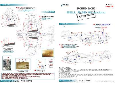 Bell &#1056;-39 Stenciling Part Iii (P-39 Q) - zdjęcie 2