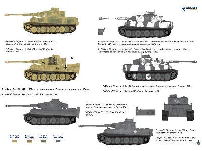 Pz.Kpfw. Vi Tiger I - Part I 501, 502, 505, Spzabt - zdjęcie 2