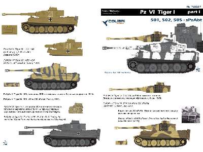 Pz.Kpfw. Vi Tiger I - Part I 501, 502, 505, Spzabt - zdjęcie 3