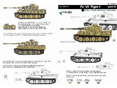 Pz.Kpfw. Vi Tiger I - Part Ii Ss-pz.Div- Lssah, Das Reich, Totenkorf - zdjęcie 3