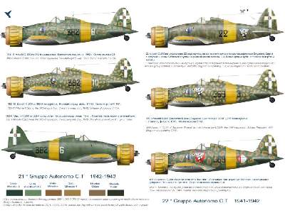 Macchi Ltalian Fighters In The Sky Of The Ussr (Mc. 200/ Mc. 202) - zdjęcie 4