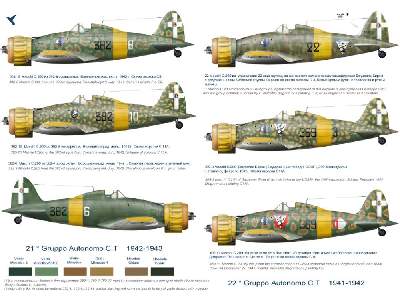 Macchi Ltalian Fighters In The Sky Of The Ussr (Mc. 200/ Mc. 202) - zdjęcie 4