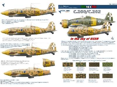 Macchi Ltalian Fighters In The Sky Of The Ussr (Mc. 200/ Mc. 202) - zdjęcie 6