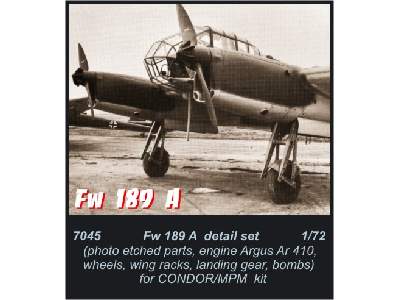 Fw-189A Detail set - zdjęcie 1