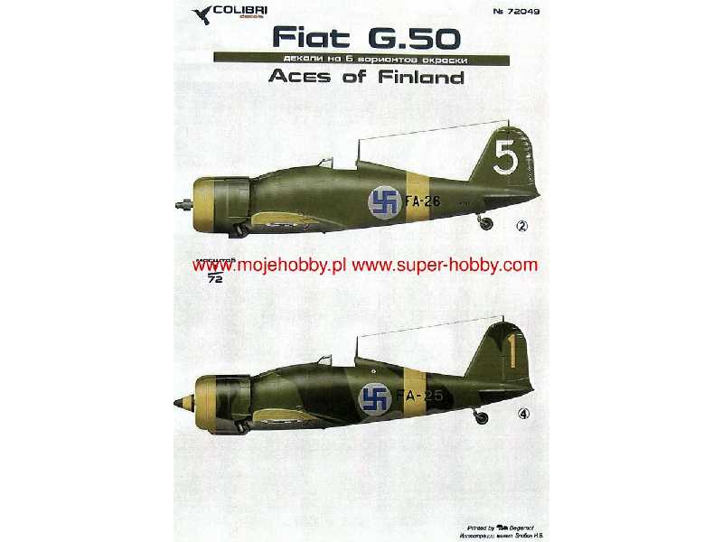 Fiat G.50 Aces Of Finland - zdjęcie 1 Fiat G.50 Aces Of Finland - zdjęcie 1