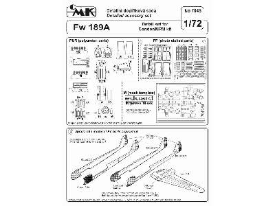 Fw-189A Detail set - zdjęcie 2