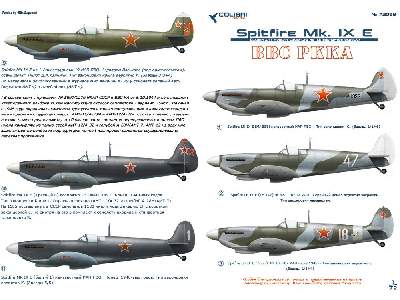 Spitfire Mk. Ix E In Vvs Rkka - zdjęcie 2