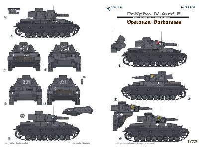 Pz.Kpfw. Iv Ausf. E - Operation Barbarossa - zdjęcie 1