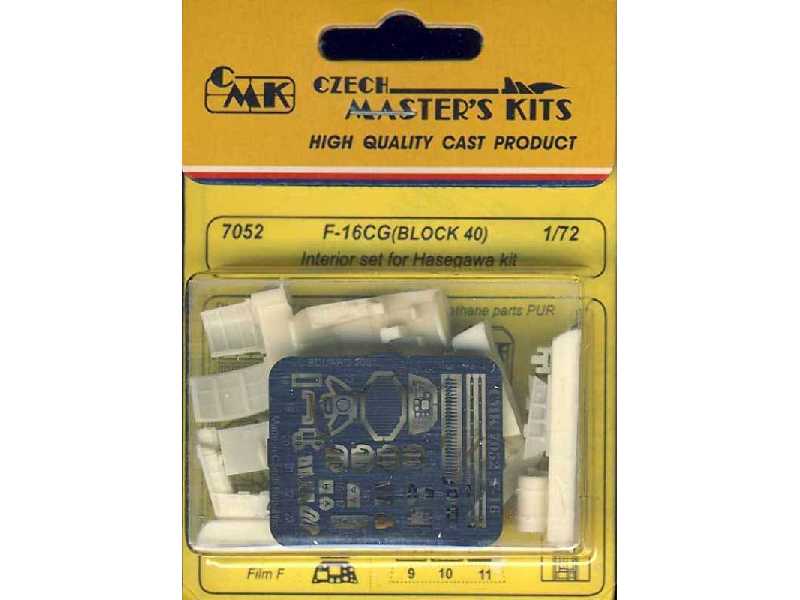 F-16C block 40 interior set - zdjęcie 1 F-16C block 40 interior set - zdjęcie 1