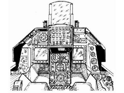 F-16C block 40 interior set - zdjęcie 4