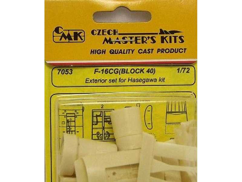 F-16C block 40 exterior set - zdjęcie 1 F-16C block 40 exterior set - zdjęcie 1
