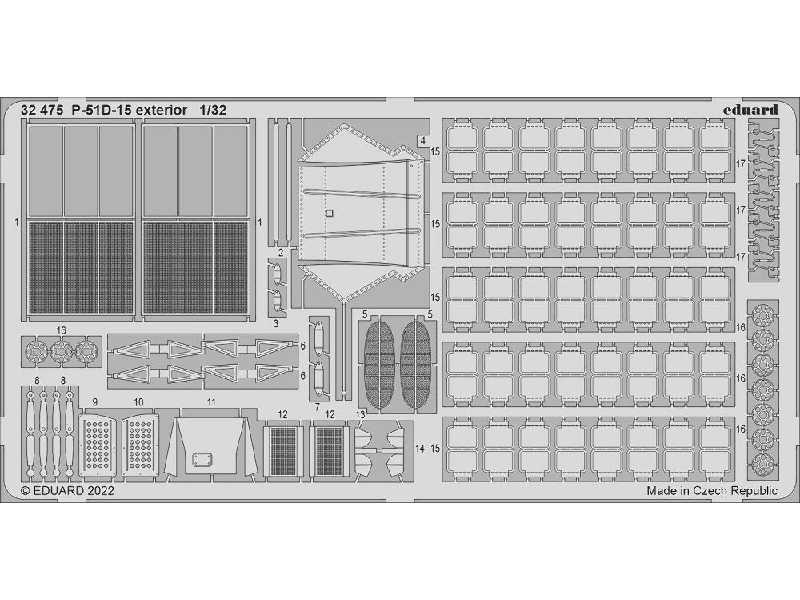 P-51D-15 exterior 1/32 - Revell - zdjęcie 1 P-51D-15 exterior 1/32 - Revell - zdjęcie 1