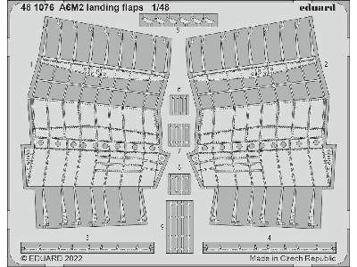 A6M2 landing flaps 1/48 - Eduard - zdjęcie 1