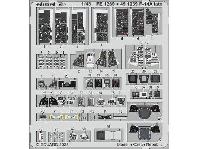 F-14A late interior 1/48 - zdjęcie 1