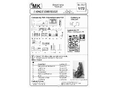 F-104G/S detail set - zdjęcie 2
